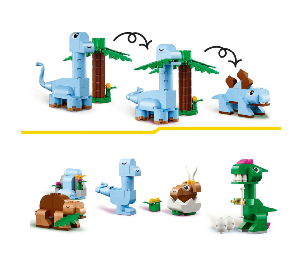 LEGO Classic 11041 Kreatywne dinozaury - 1283657 - zdjęcie 8
